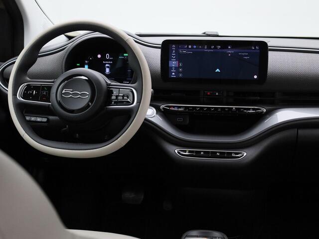Fiat 500 500e 42 kWh La Prima | Lederen bekleding | Parkeer camera | Navigatie