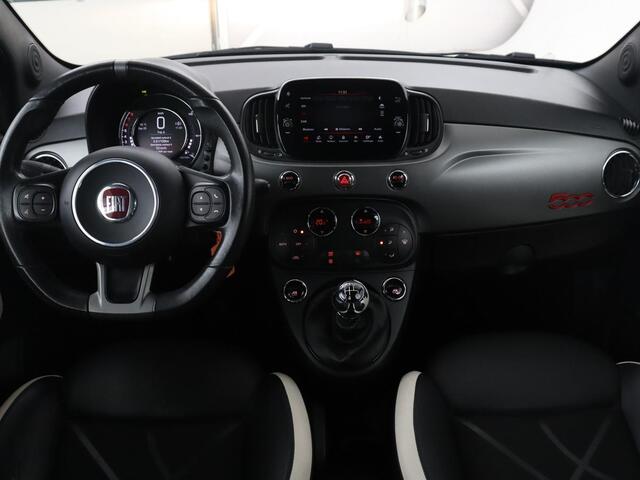 Fiat 500 0.9 TwinAir Turbo Sport | Leder | Cruise control | Navigatie | Bluetooth | Climate control | LED