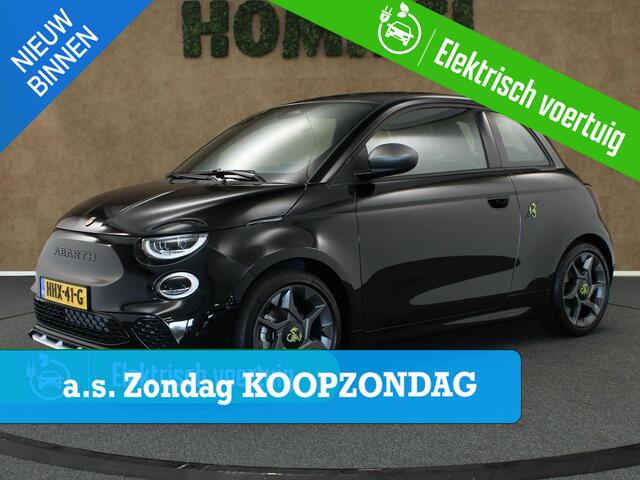 Fiat 500 ABARTH 42 kWh - APPLE CARPLAY/ANDROID AUTO - CRUISE CONTROL - NAVIGATIE FULL MAP - LICHTMETALEN VELGEN 17 INCH - KEYLESS START - PARKEERSENSOREN ACHTER -