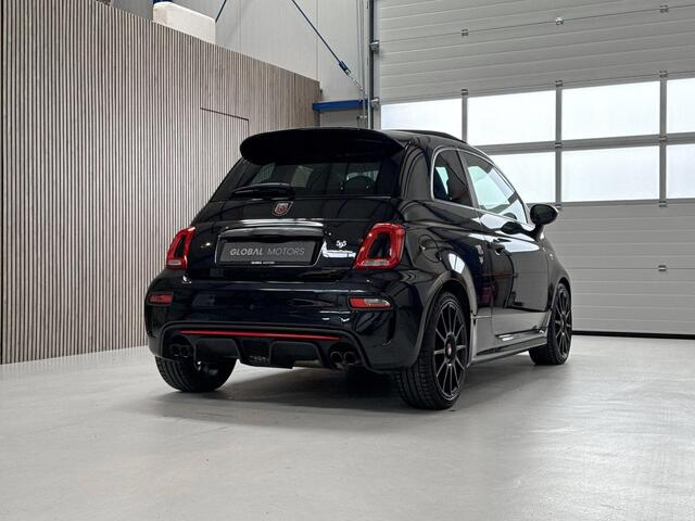 Fiat 500 ABARTH 1.4 T-Jet Competizione 180PK - CARBON SABELT STOELEN - SCHUIFDAK - MONZA UITLAAT - GROOTBEELD NAVIGATIE