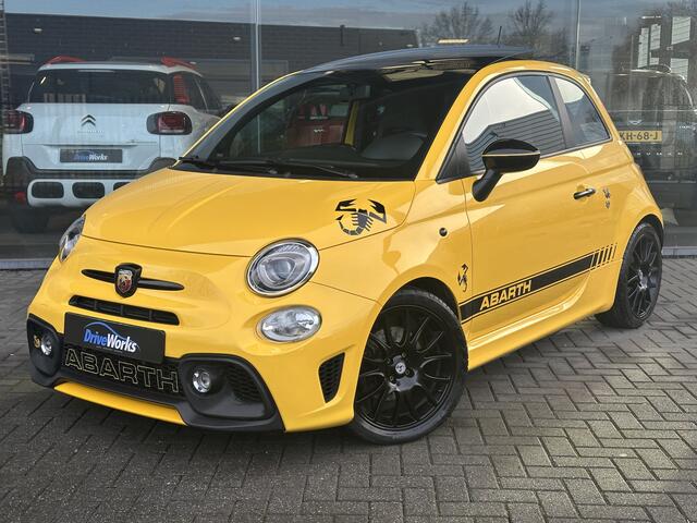 Fiat 500 ABARTH 1.4 T-Jet PISTA | SABELT | Panorama | BEATS | Carplay | Interesse in een bezichtiging of proefrit, bel of app met 06-24282842h