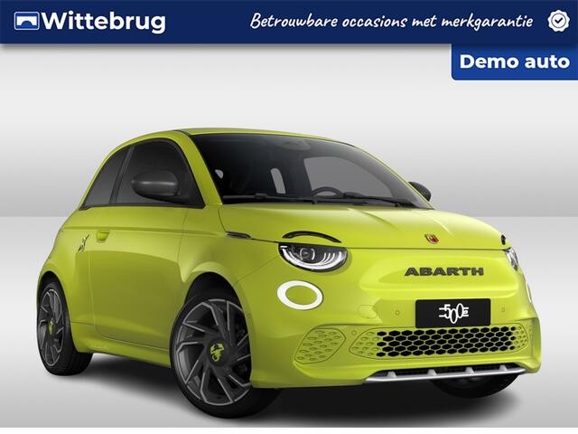 Fiat 500 ABARTH Turismo 42 kWh | Leder | Sportstoelen | 18" Velgen