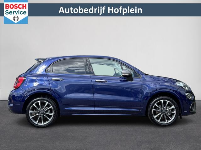Fiat 500 X CROSS 1.5 130pk Hybrid Automaat Sport | Climate Control | Navigatie | LED Verlichting | | Start/Stop Systeem | Parkeer Sensoren | 17" LM-Velgen | Camera | Leer | Apple Carplay/Android Auto ( Vestiging - Vianen Tel: 0347-371238 )