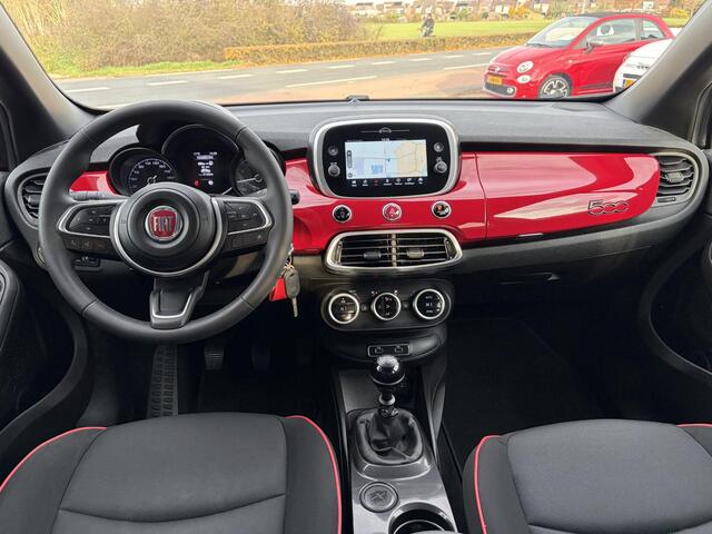 Fiat 500 X CROSS 1.0 FireFly Turbo 120 RED NAVI | CAMERA | KLIMA | BOVAG !
