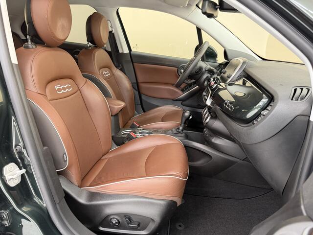 Fiat 500 X CROSS 1.3 GSE Cross, 150Pk, 2019, 1ste eigenaar, Dealer onderhouden, Elektrische stoelen, Volledig leder, Camera, Climate control, Cruise control, Apple CarPlay,