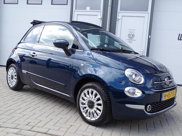 Fiat 500C 1.2 Star Cabrio, Leder Sport Interieur, Navigatie, Airco, CruiseControl, Parkeersensoren, LM-velgen