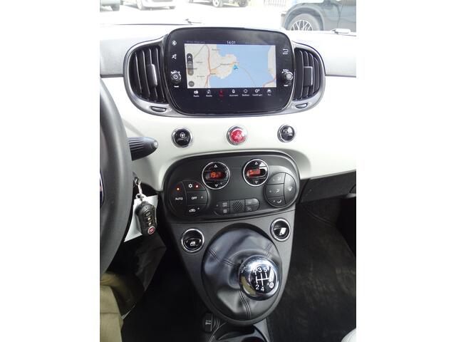 Fiat 500C 1.2 Star Cabrio, Leder Sport Interieur, Navigatie, Airco, CruiseControl, Parkeersensoren, LM-velgen