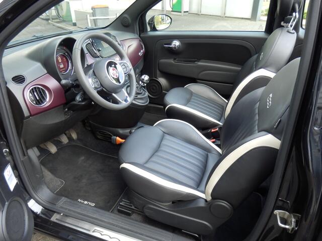 Fiat 500C 70 pk. Hybride Star I Cabrio I Lederen bekleding I Aut. airco