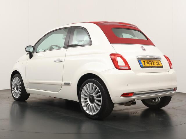 Fiat 500C 1.2 Lounge - Lichtmetalen velgen - Airconditioning - Parkeersensoren - 4-cilinder!