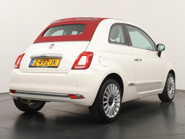 Fiat 500C 1.2 Lounge - Lichtmetalen velgen - Airconditioning - Parkeersensoren - 4-cilinder!