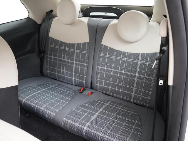 Fiat 500C 1.2 Lounge - Lichtmetalen velgen - Airconditioning - Parkeersensoren - 4-cilinder!