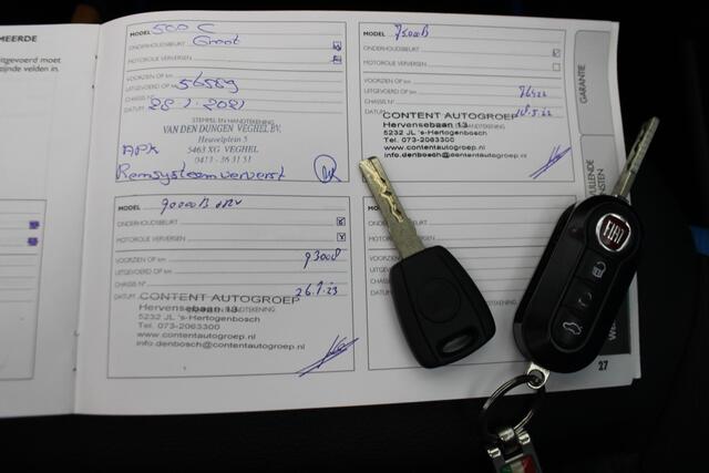 Fiat 500C 0.9 TwinAir Turbo Sport |Navi|Stoelverwarming|