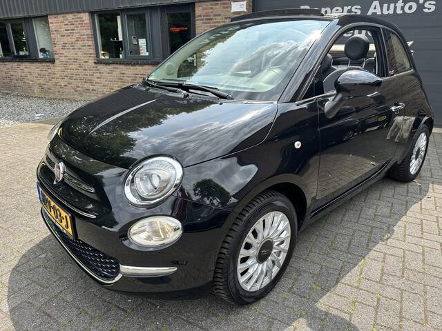 Fiat 500C 1.2 Lounge CABRIO CRUISE AIRCO Dealer Onder houden 4 nieuwe banden Zeer Nette onderhouden auto
