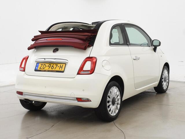 Fiat 500C 0.9 TURBO LOUNGE + APPLE CARPLAY | CRUISE CONTROL | NAVIGATIE | DAB+