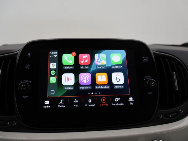 Fiat 500C 0.9 TURBO LOUNGE + APPLE CARPLAY | CRUISE CONTROL | NAVIGATIE | DAB+