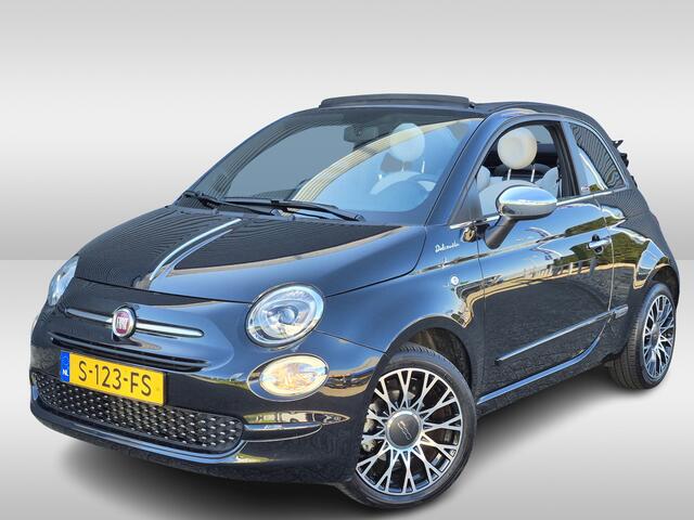 Fiat 500C 1.0 Hybrid Dolcevita Cabrio | Cruise Control | Navigatie via Apple Carplay of Android Auto | Parkeersensoren | Erg mooie Velgen !! Ex Companycar