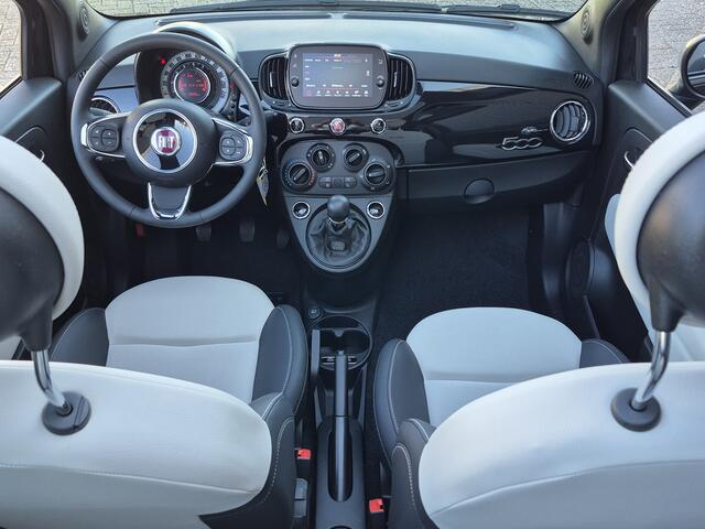Fiat 500C 1.0 Hybrid Dolcevita Cabrio | Cruise Control | Navigatie via Apple Carplay of Android Auto | Parkeersensoren | Erg mooie Velgen !! Ex Companycar