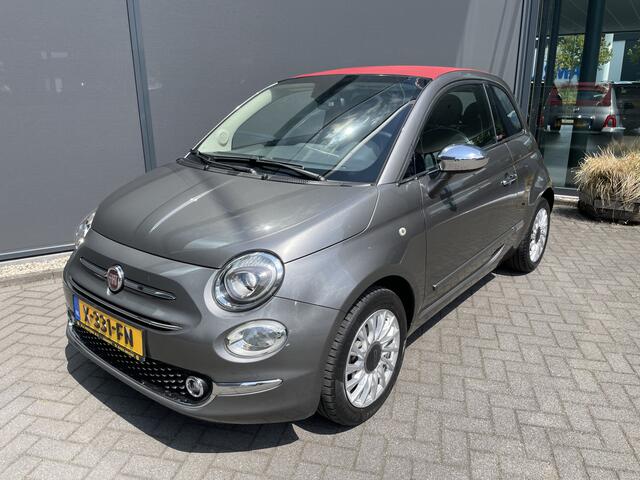 Fiat 500C 0.9 TwinAir Turbo Lounge Open dak - Airco - Parkeersensoren achter - Navigatie - Leder stuurwiel - Licht metalen velgen 15 inch