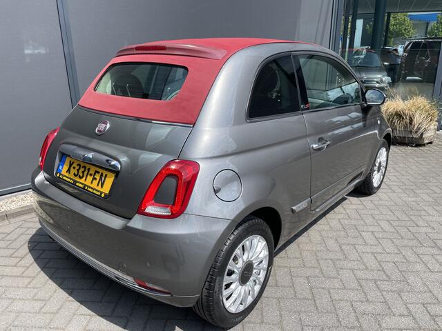 Fiat 500C 0.9 TwinAir Turbo Lounge Open dak - Airco - Parkeersensoren achter - Navigatie - Leder stuurwiel - Licht metalen velgen 15 inch
