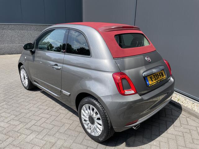 Fiat 500C 0.9 TwinAir Turbo Lounge Open dak - Airco - Parkeersensoren achter - Navigatie - Leder stuurwiel - Licht metalen velgen 15 inch