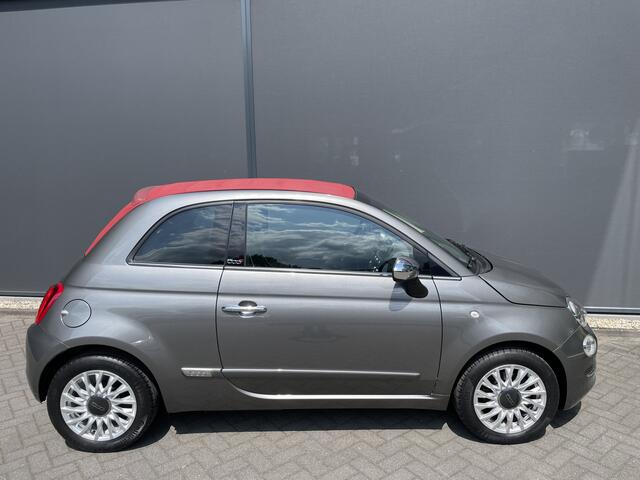 Fiat 500C 0.9 TwinAir Turbo Lounge Open dak - Airco - Parkeersensoren achter - Navigatie - Leder stuurwiel - Licht metalen velgen 15 inch
