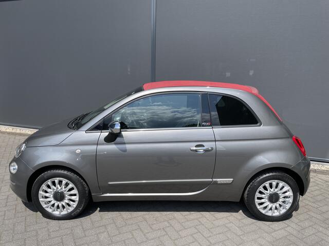 Fiat 500C 0.9 TwinAir Turbo Lounge Open dak - Airco - Parkeersensoren achter - Navigatie - Leder stuurwiel - Licht metalen velgen 15 inch