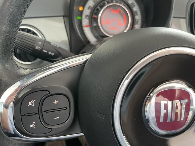 Fiat 500C 0.9 TwinAir Turbo Lounge Open dak - Airco - Parkeersensoren achter - Navigatie - Leder stuurwiel - Licht metalen velgen 15 inch