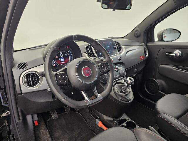 Fiat 500C 1.0 Hybrid Sport | Cabrio | Half leer | Parkeerhulp