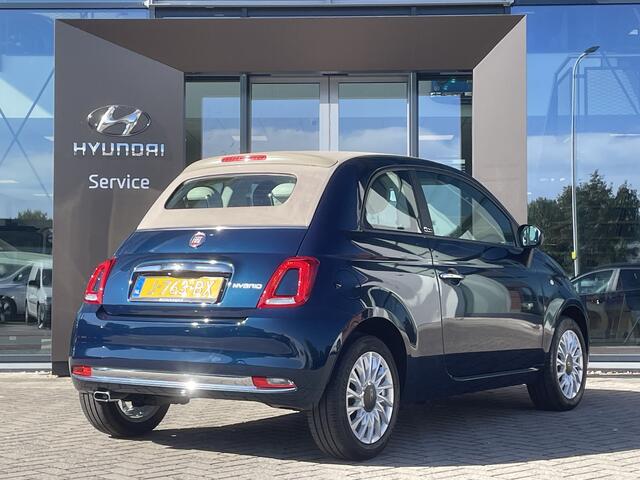 Fiat 500C 1.0 Hybrid Lounge | Cabrio | Navigatie