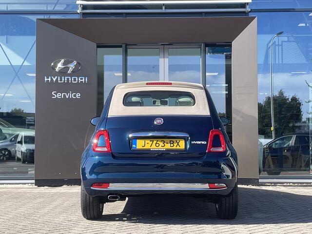 Fiat 500C 1.0 Hybrid Lounge | Cabrio | Navigatie