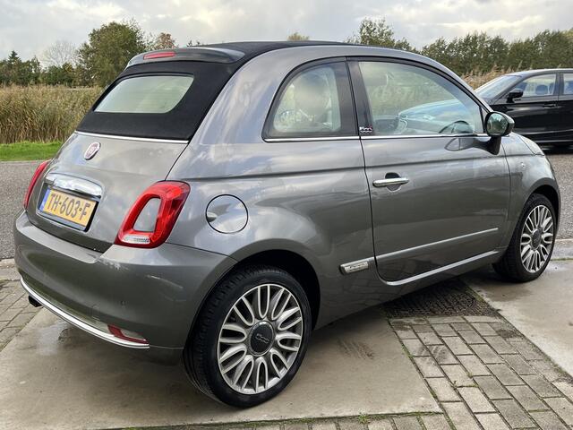 Fiat 500C 0.9 TwinAir Turbo Lounge / Airco / Cruise Control / Parkeerksensoren. Achter / Navi / Radio / 16'' LMV /