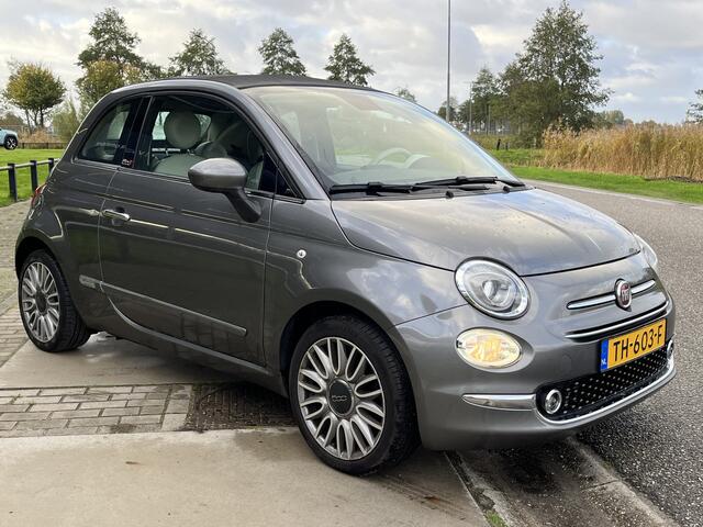 Fiat 500C 0.9 TwinAir Turbo Lounge / Airco / Cruise Control / Parkeerksensoren. Achter / Navi / Radio / 16'' LMV /