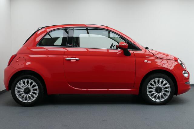 Fiat 500C 1.2 Clima, Cruise, Park Sensors, 15"LM Velgen All Season Banden