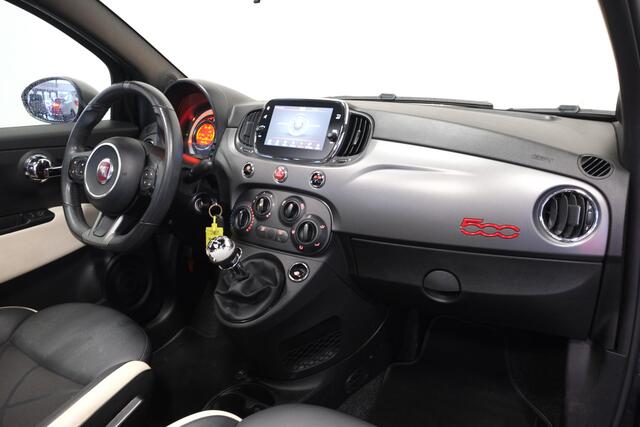 Fiat 500C 1.2 S / Bluetooth / Cruisecontrol / Half leder