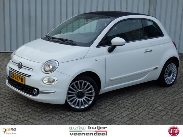 Fiat 500C 1.2 69pk Cabriolet | Automaat | 4 cil. | 16" | Apple Carpl / And