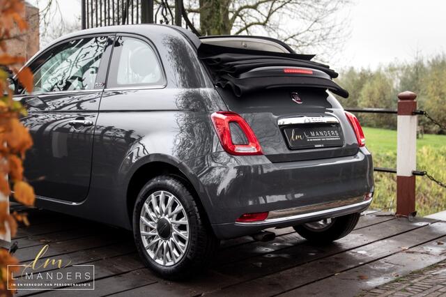 Fiat 500C 1.2 Lounge 2018 GRIJS | Cabrio | Airco | Benzine | PDC