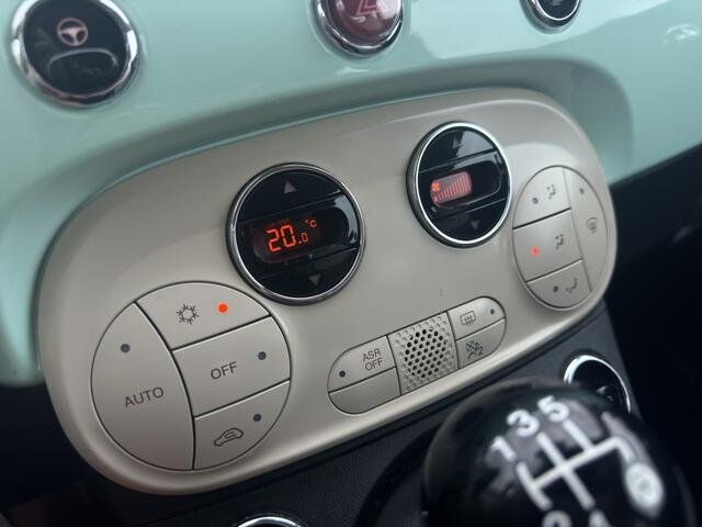 Fiat 500C 1.2 Lounge 2018 MINT GROEN | Cabriolet | Climate Control