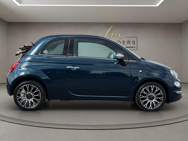 Fiat 500C 1.0 Hybrid Star 2020 BLAUW | Cabrio | Apple CarPlay