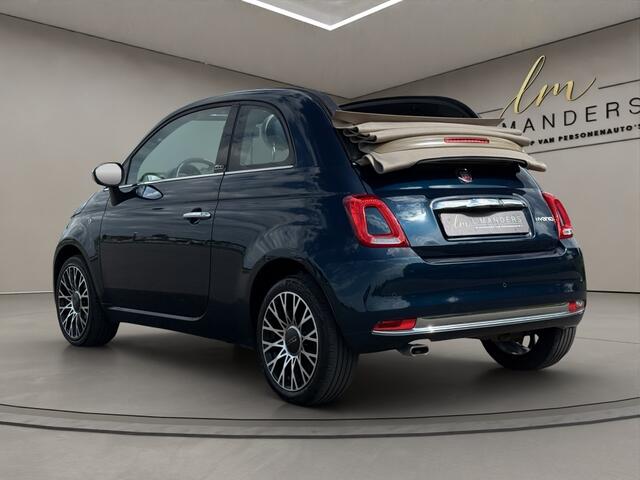 Fiat 500C 1.0 Hybrid Star 2020 BLAUW | Cabrio | Apple CarPlay