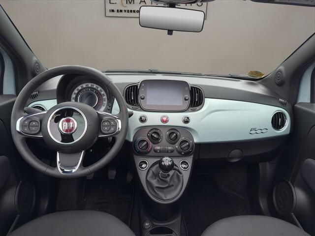 Fiat 500C 1.0 Hybrid Club 2023 BLAUW | Cabrio | Apple CarPlay
