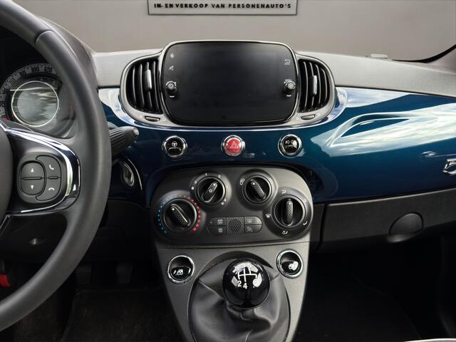 Fiat 500C 1.2 Lounge 2019 BLAUW | Cabriolet | Apple CarPlay | Airco