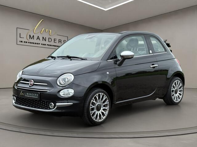 Fiat 500C 1.2 Mirror 2019 ZWART | Cabriolet | Climate Control | Apple CarP