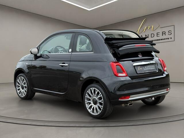 Fiat 500C 1.2 Mirror 2019 ZWART | Cabriolet | Climate Control | Apple CarP