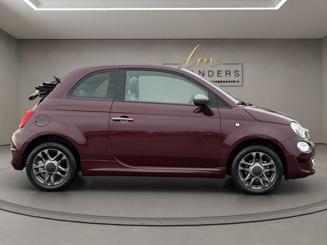 Fiat 500C 1.2 Sport 2019 BORDEAUX | Cabriolet | Apple CarPlay