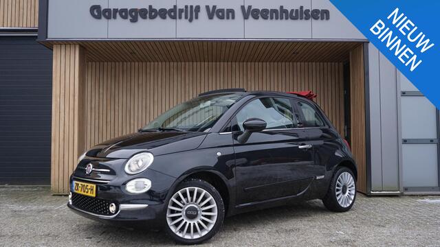 Fiat 500C 1.2 69pk Lounge Automaat Cabriolet Airco Cruise Control 16inch LM PDC *Dis.Riem v.v.* 48918km!