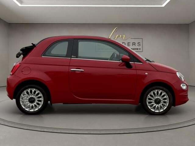 Fiat 500C 1.2 Lounge 2020 ROOD | Cabriolet | Apple CarPlay