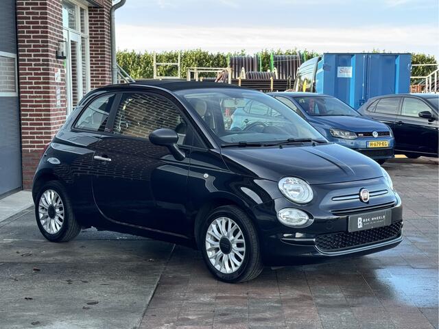 Fiat 500C 0.9 TwinAir Turbo Popstar | NAP | Vol Leer! | Cruise | Rijklaar + Nieuwe apk