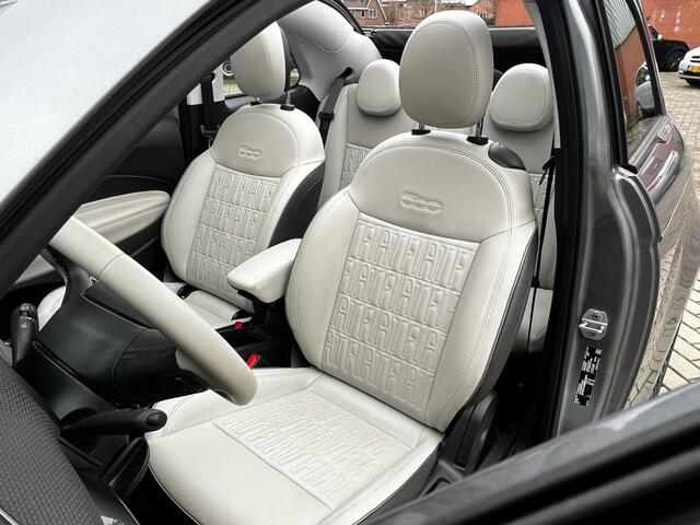 Fiat 500C La Prima 42 kWh Automaat Cabriolet / Incl BTW / 120 PK / Apple CarPlay / Achteruitrijd Camera / Navigatie / 17" LM Velgen / Leder Int / LED / 1e Eigenaar!