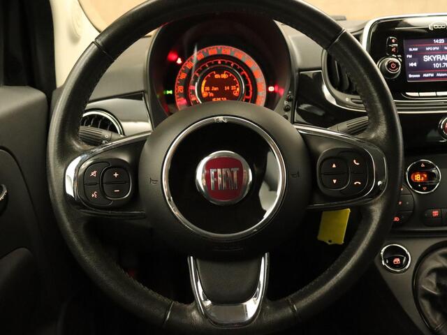 Fiat 500C 1.2 Lounge - CABRIO - MULTIMEDIAVOORBEREIDING - PARKEERSENSOREN - CLIMATE CONTROL - AIRCO - ELEKTRISCH VERSTELBARE BUITENSPIEGELS - RIEM RECENT VERVANGEN!