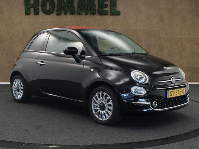 Fiat 500C 1.2 Lounge - CABRIO - MULTIMEDIAVOORBEREIDING - PARKEERSENSOREN - CLIMATE CONTROL - AIRCO - ELEKTRISCH VERSTELBARE BUITENSPIEGELS - RIEM RECENT VERVANGEN!